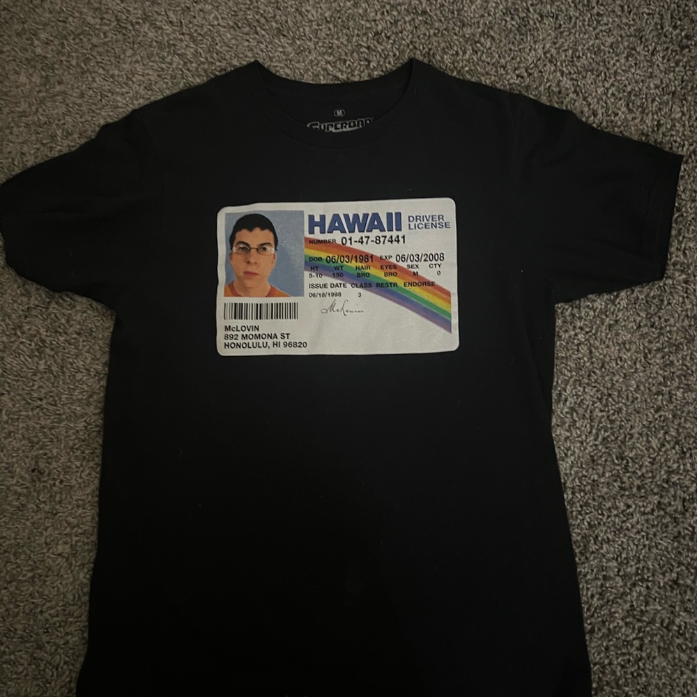 Superbad mclovin Graphic tee